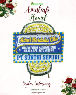 Papan Bunga Duka di Cikundul