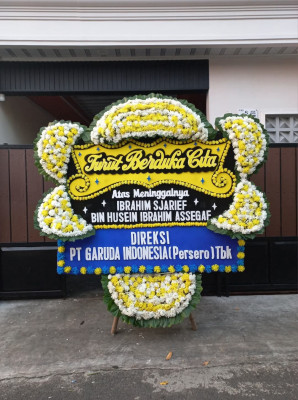 Papan Bunga Duka di Cikundul